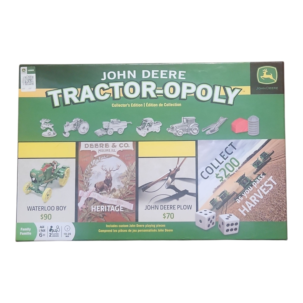 John Deere Tractor-opoly Collector's Edition Game